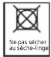 BEKO DS 8440 SXM - Linge adapté à un séchage en machine - 1