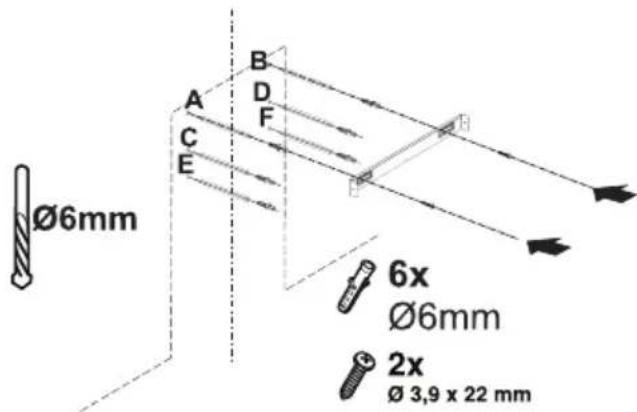 BEKO HCA62641BH - Installation of air baffle - 1