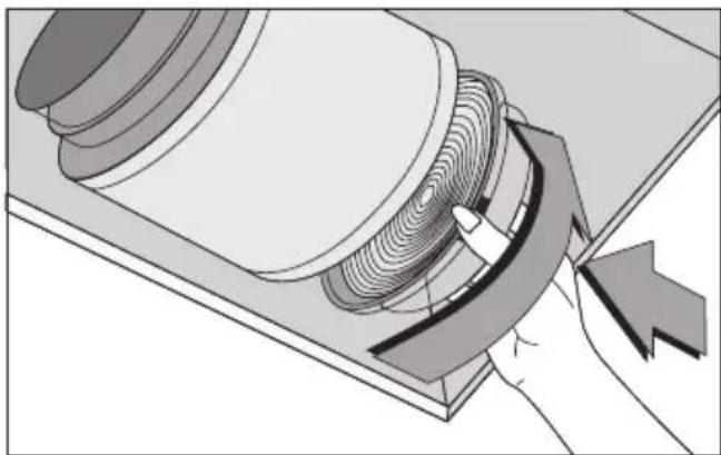 BEKO HCA62641BH - Austausch des kohlefilters - 1