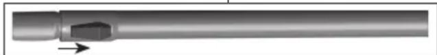 BEKO VCC 6424 WI - Attaching/removing the telescopic tube - 1