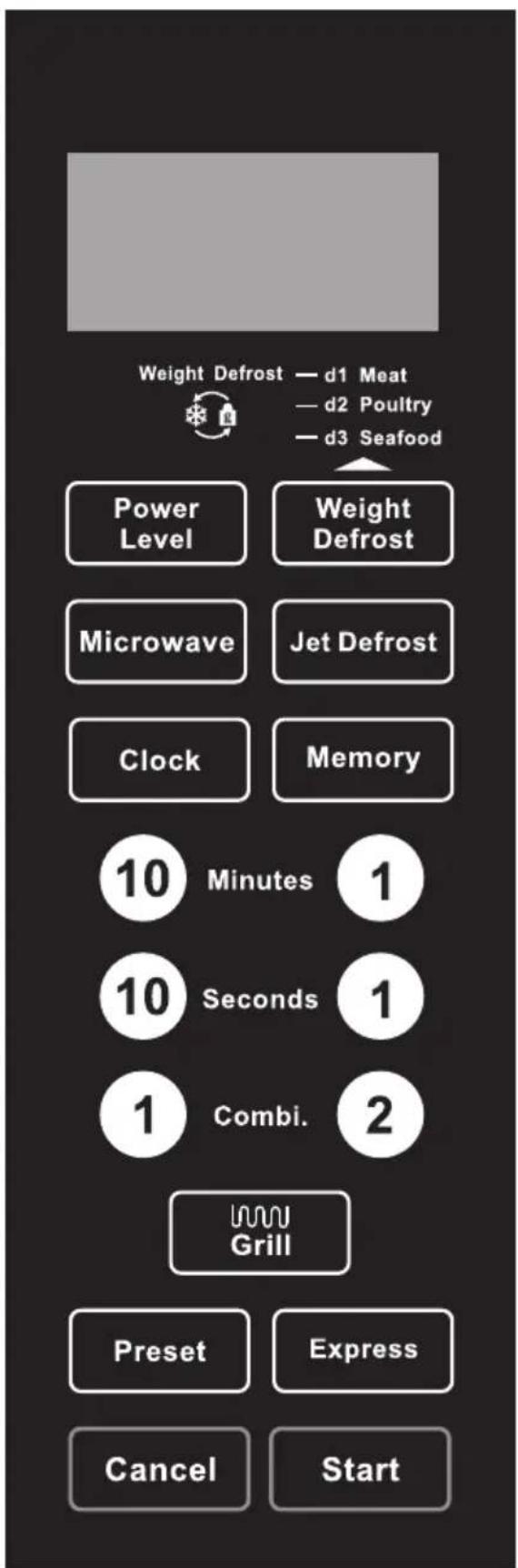 BEKO MGF23330S - Control panel - 1