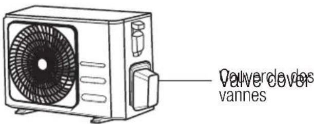 BEKO BEVPI 091 - Instructions de raccordement de la conduite à l'unité extérieure - 1