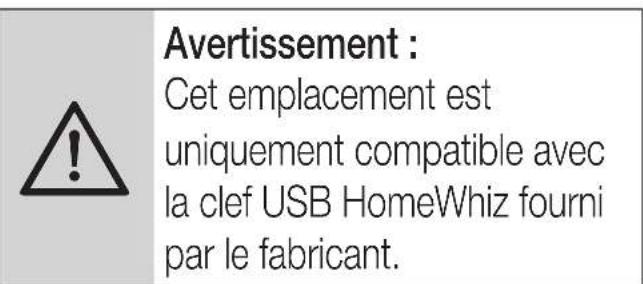 BEKO BEVPI 091 - Installation du kit USB HomeWhiz (module Wi-Fi sans fil) - 2