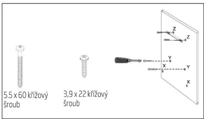 BEKO HCA92641BH - Montáž šroubů pro zavěšení - 1