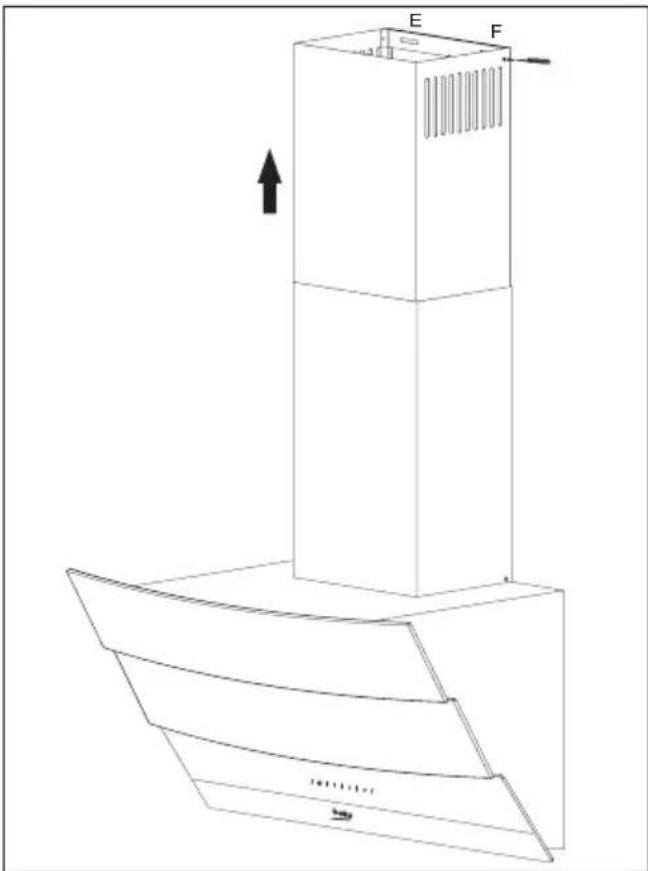 BEKO HCA92641BH - Inštalácia spotrebiča - 2