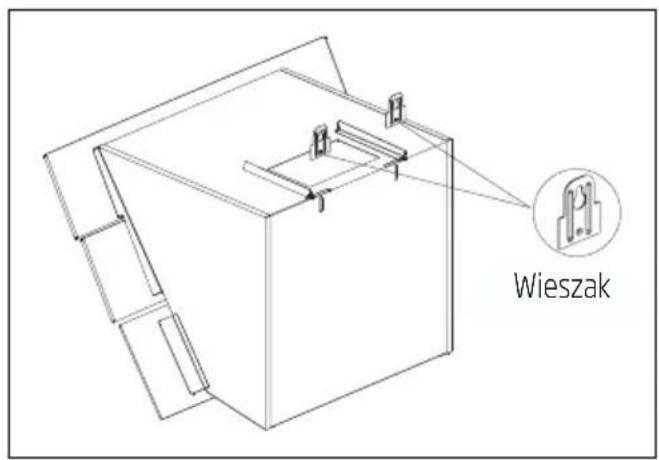 BEKO HCA92641BH - Montaż okapu na ścianie - 2