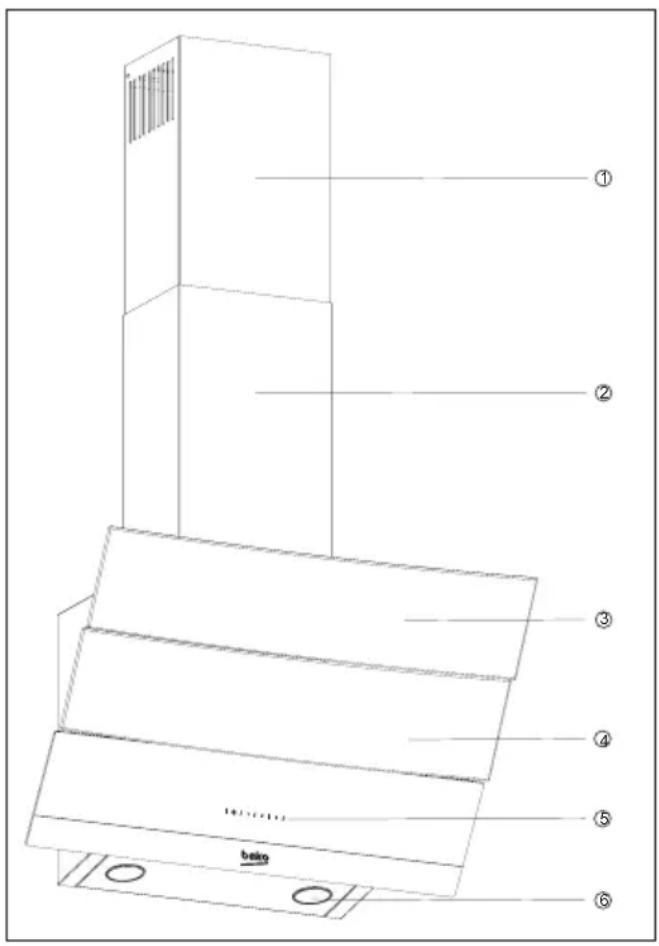 BEKO HCA92641BH - Specifiche tecniche dell'apparecchio - 1