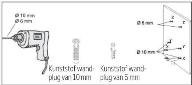 BEKO HCA92641BH - Boren van gaten voor ophanging - 1