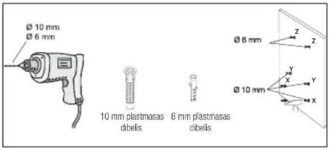 BEKO HCA92641BH - Piekāršanas caurumu urbšana - 1