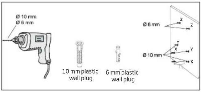 BEKO HCA92641BH - Boring the hanger holes - 1