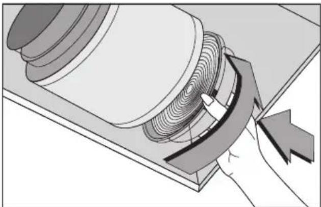 BEKO HCA92641BH - Zamenjava ogljikovega filtra - 1
