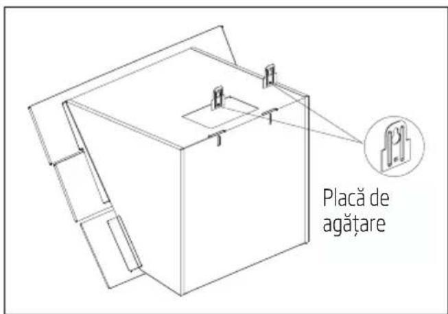 BEKO HCA92641BH - Instalarea hotei pe perete - 1