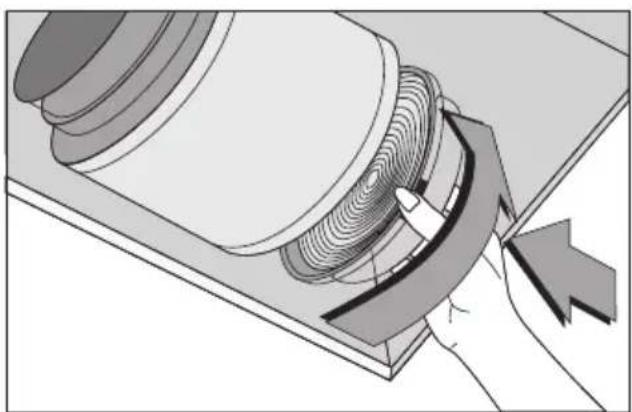 BEKO HCA92641BH - Replacing the carbon filter - 1