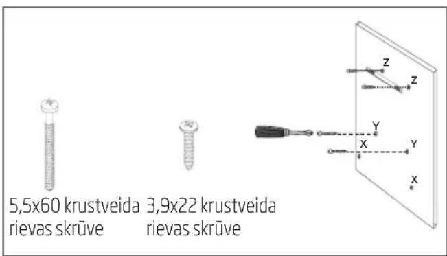 BEKO HCA92641BH - Piekāršanas skrūvju uzstādīšana - 1