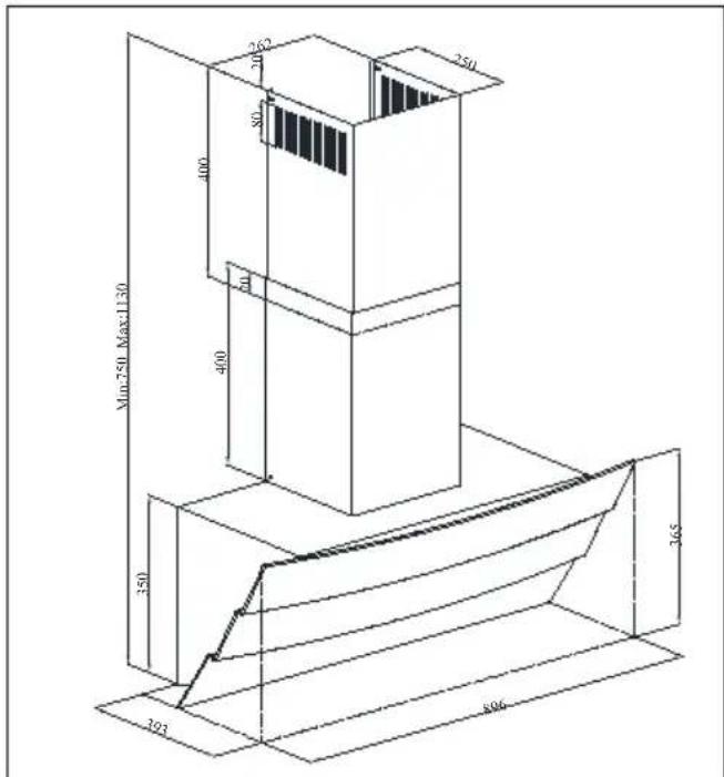 BEKO HCA92641BH - Установка приладу - 1