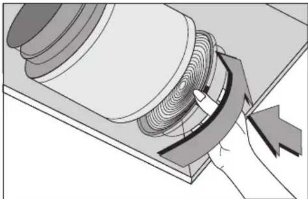 BEKO HCA92641BH - Substituição do filtro de carbono - 1