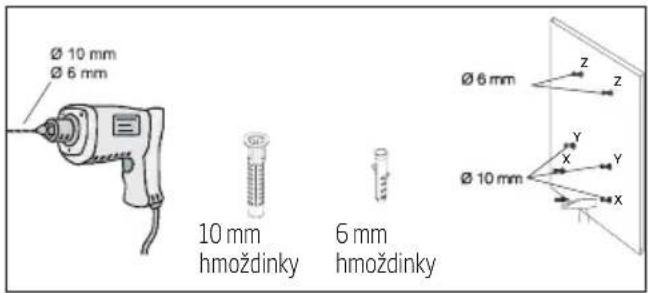 BEKO HCA92641BH - Vrtání otvorů pro zavěšení - 1