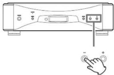 Esoteric Grandioso D1 - Utilisation des touches de réglage de paramètre (-/+) pour changer les réglages. - 1