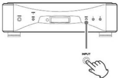 Esoteric Grandioso D1 - Press the INPUT selection button to select the source. - 1