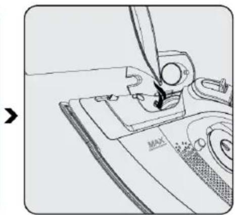 BEKO SIM 8130 P - Remplissage du réservoir d'eau - 2