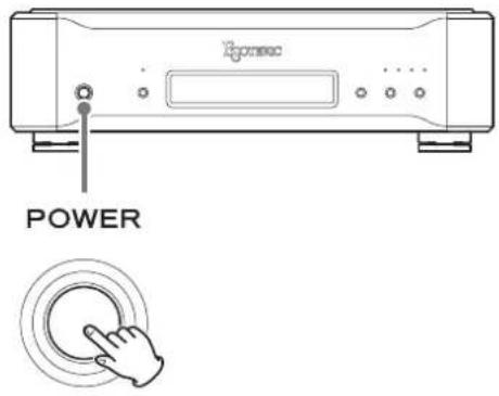 Esoteric D05X - Pulse el botón POWER para encender la unidad. - 1