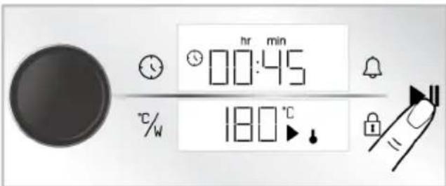 hr min 00:45 180 °C %/W