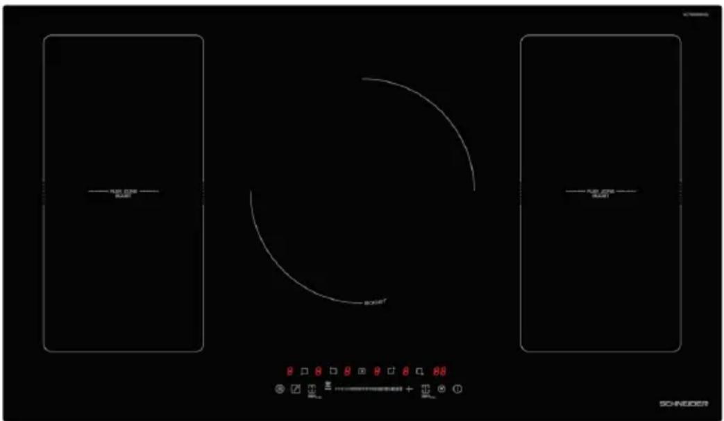 SCHNEIDER SCTI9528N3 - Table de cuisson induction Induktionskochfeld Inductie kookplaat Cocina de inducción - 1