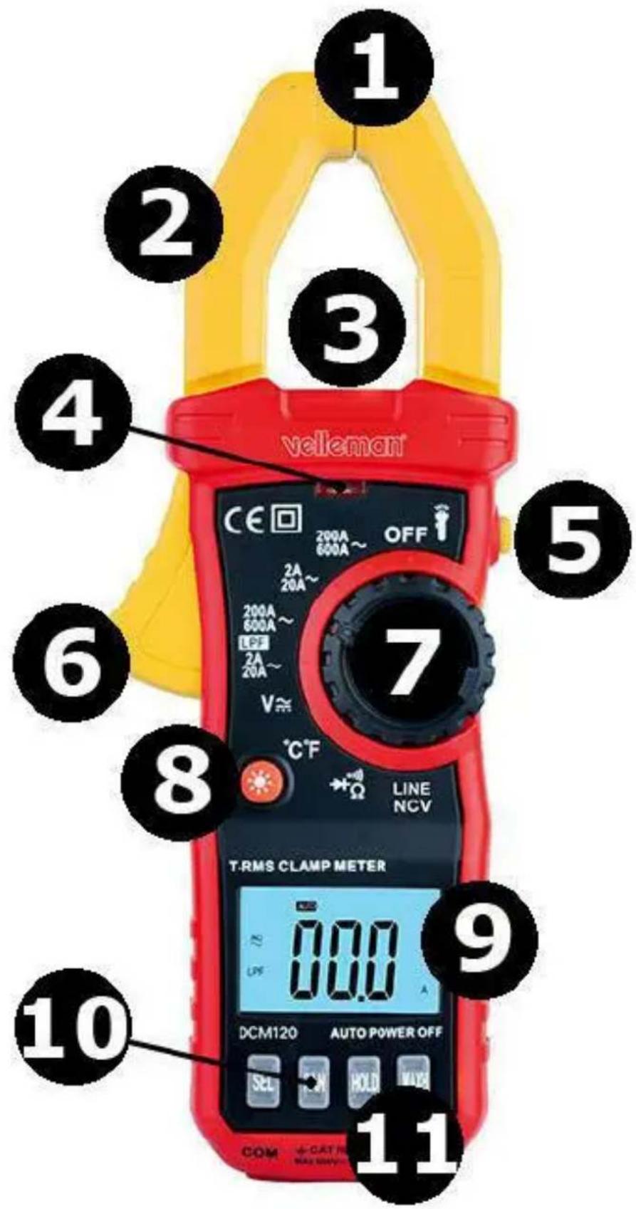 VELLEMAN DCM120 - 3