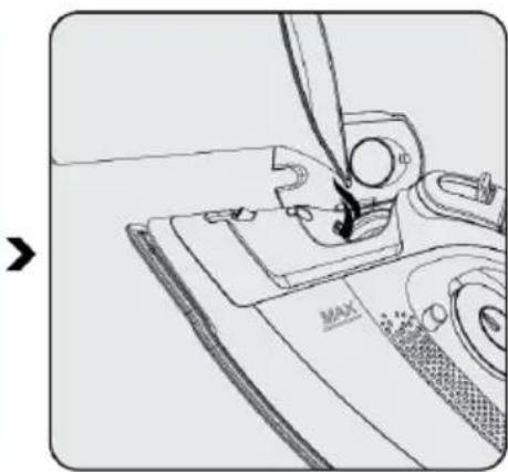 BEKO SIM 5124 A - Remplissage du réservoir d'eau - 2