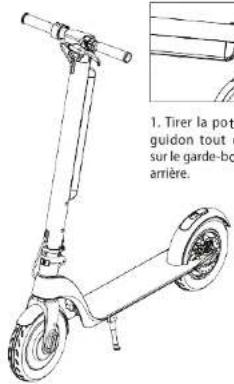 Concept Crossader SC4010 - ASSEMBLAGE DU SCOOTER ÉLECTRIQUE Attention - 1