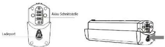 Labeled diagram of an electric scooter with numbered parts for identification