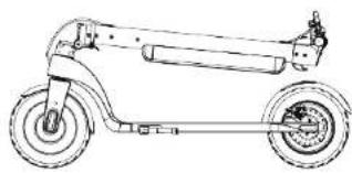 Concept Crossader SC4010 - PLEGAR EL MONOPATÍN ELÉCTRICO - 1