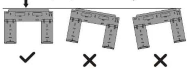 BEKO BEVPI 120 - Dimensions de la plaque de montage - 1