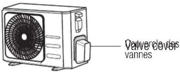 BEKO BEVPI 120 - Instructions de raccordement de la conduite à l'unité extérieure - 1