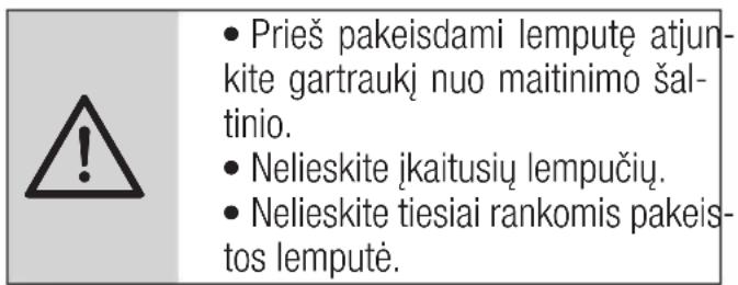 BEKO CFB 9433 XH - Lempučių pakeitimas - 1