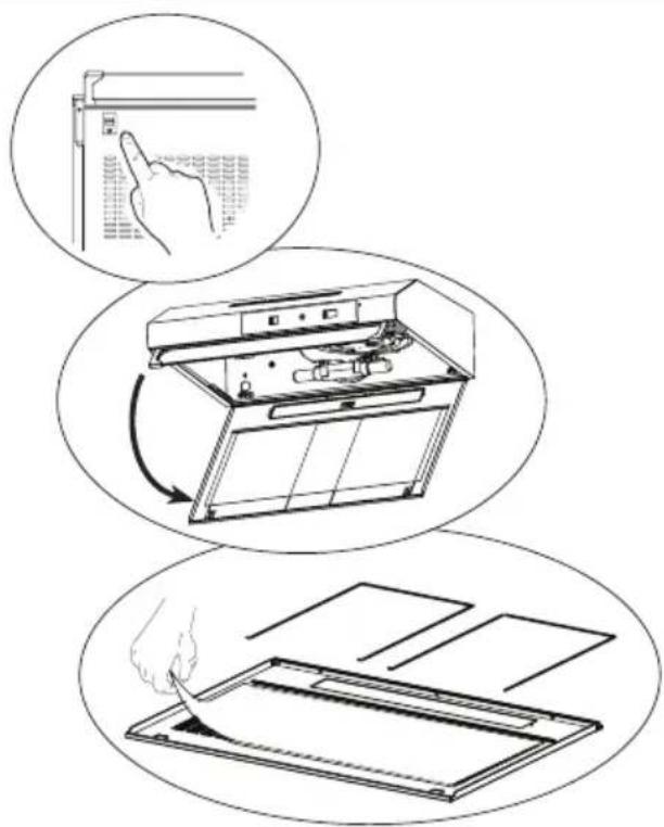 BEKO CFB 9433 XH - Почистване на Алуминиеви Маслени Филтри - 3