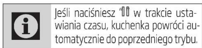 BEKO BMGB 25333 WG - Ustawianie czasu - 1