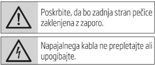 BEKO BMGB 25333 WG - Pritrditev pečice - 1