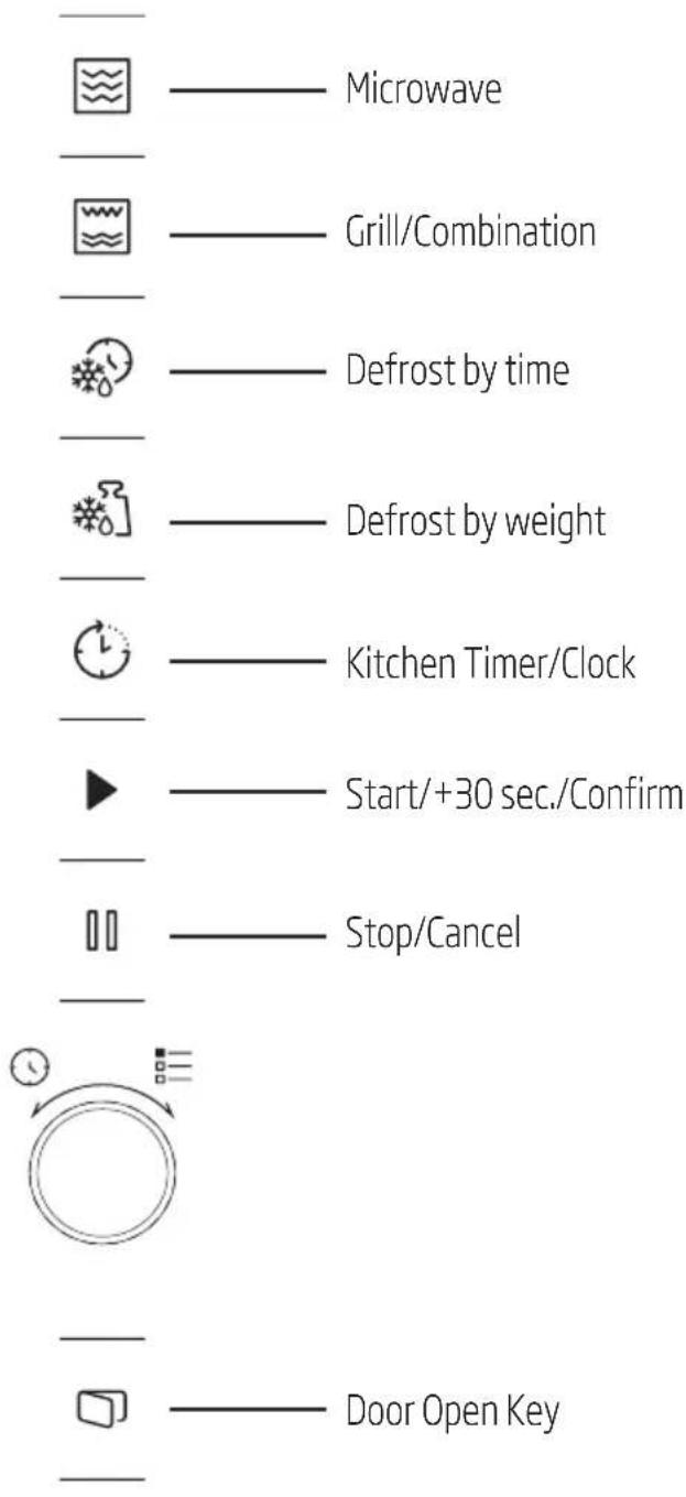 BEKO BMGB 25333 WG - Control panel - 1