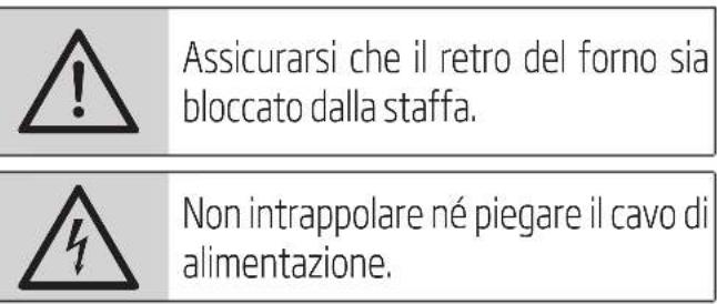 BEKO BMGB 25333 WG - Fissaggio delorno - 1