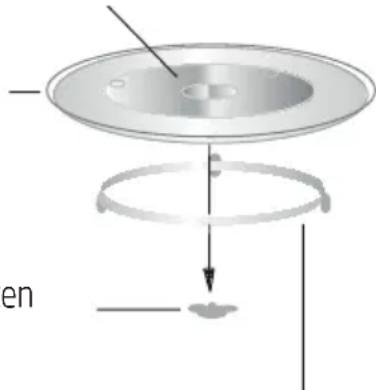 BEKO BMGB 25333 WG - Montering af drejetallerken - 1