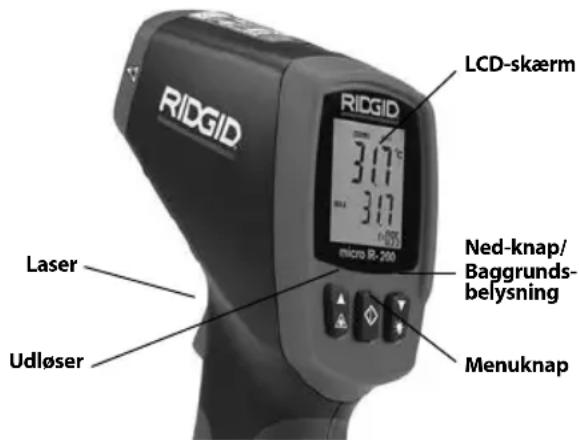 RIDGID Micro IR200 - Betjening - 1