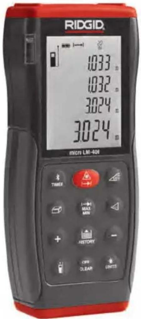 RIDGID Micro LM400 - micro LM-400 Laser Distance Meter - 1