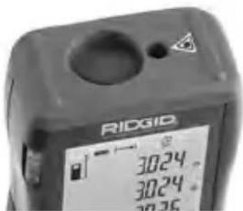 RIDGID Micro LM400 - Do not look into the laser beam. Looking into the laser beam may be hazardous to the eyes. - 1