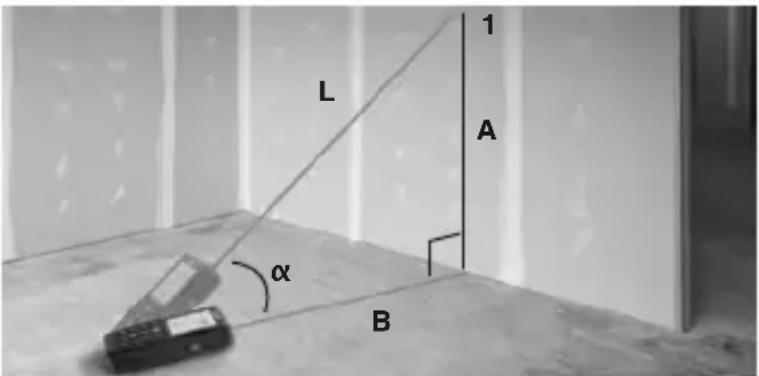 RIDGID Micro LM400 - Indirect Measurements With Inclination Sensor - 1