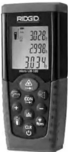RIDGID 3028h 2998h 3034h micro LM-100 CON CLR fNm