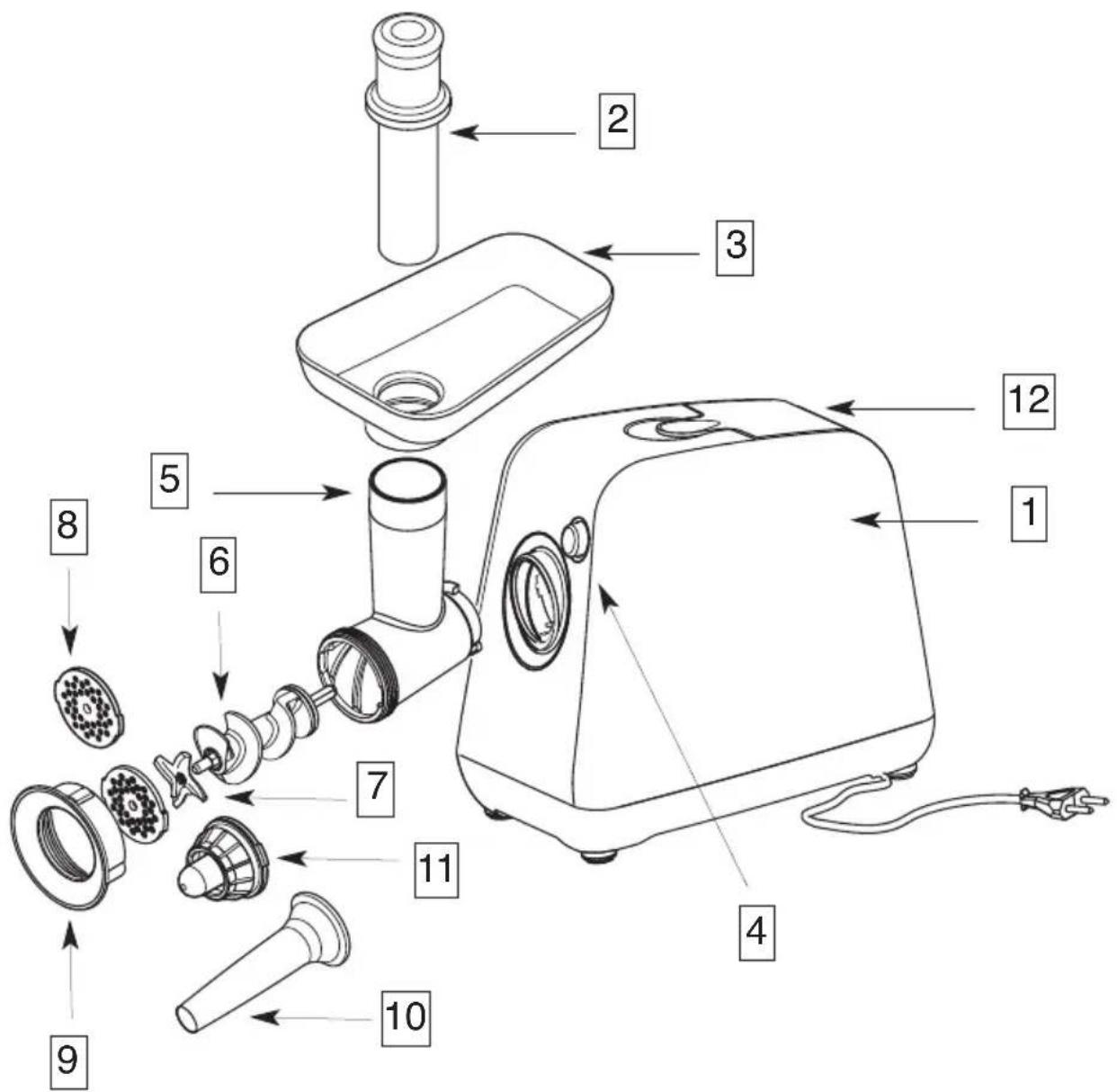 TEFAL Le Hachoir 1500 ME7001 - 1