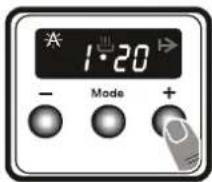 CONTINENTAL EDISON CECI3FCW - Semi-automatic time adjustment (cooking period) - 2