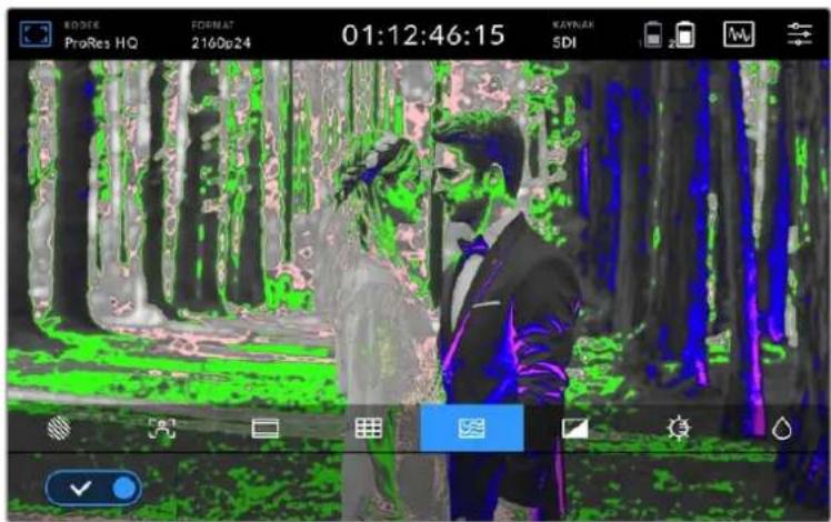 Blackmagic Design Video Assist 12G - Sahte Renk Özelliği - 1