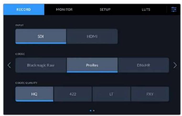 Blackmagic Design Video Assist 12G - Using the Touchscreen - 2